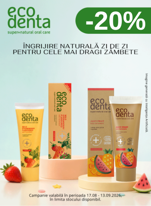 Promotie cu 20% reducere la Ecodenta - Back to School
