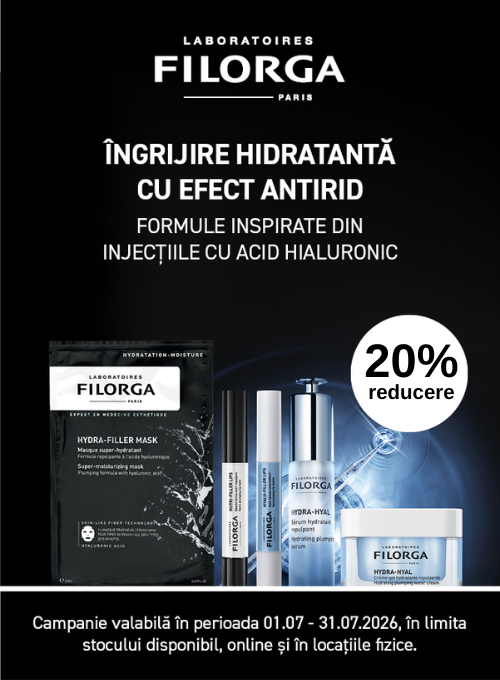 Promotie cu 20% reducere la Filorga