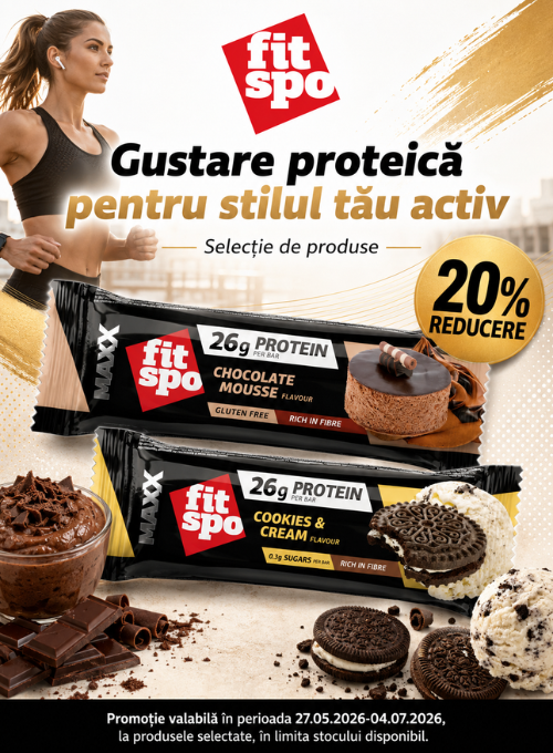 Promotie cu 20% reducere la FitSpo
