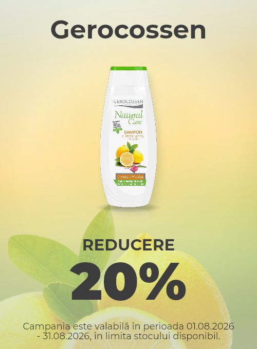 Promotie cu 20% reducere la Gerocossen