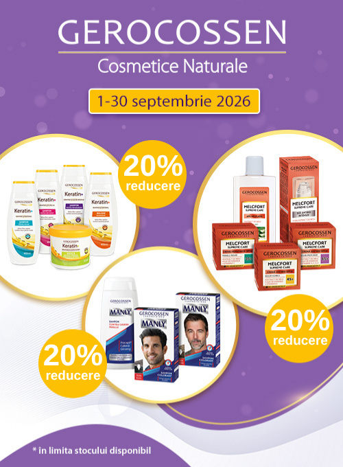 Promotie cu 20% reducere la Gerocossen