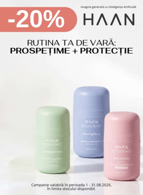 Promotie cu 20% reducere la Haan