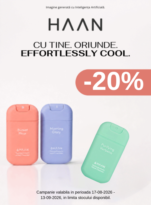 Promotie cu 20% reducere la Haan - Back to School