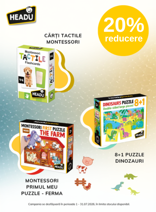 Promotie cu 20% reducere la Headu