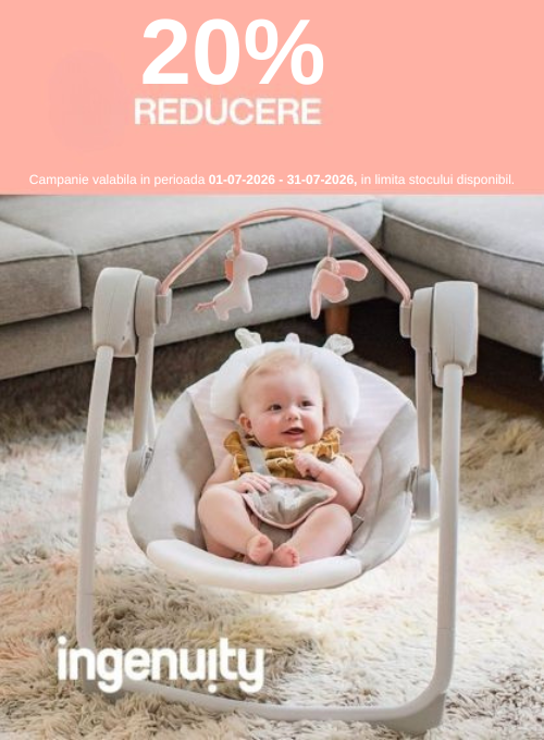Promotie cu 20% reducere la Ingenuity