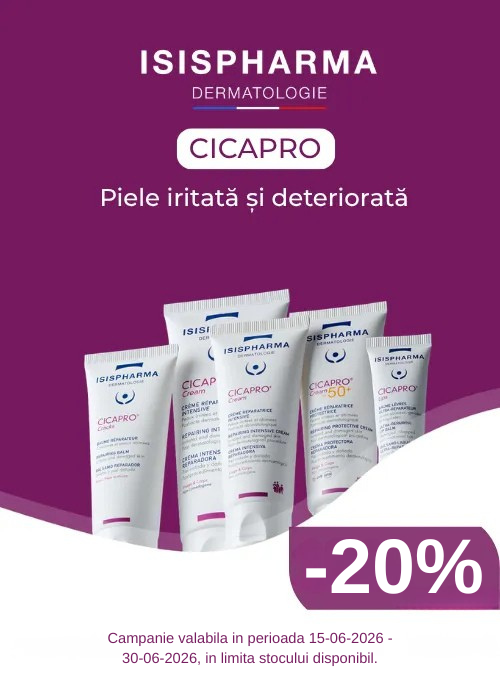 Promotie cu 20% reducere la Isispharma 