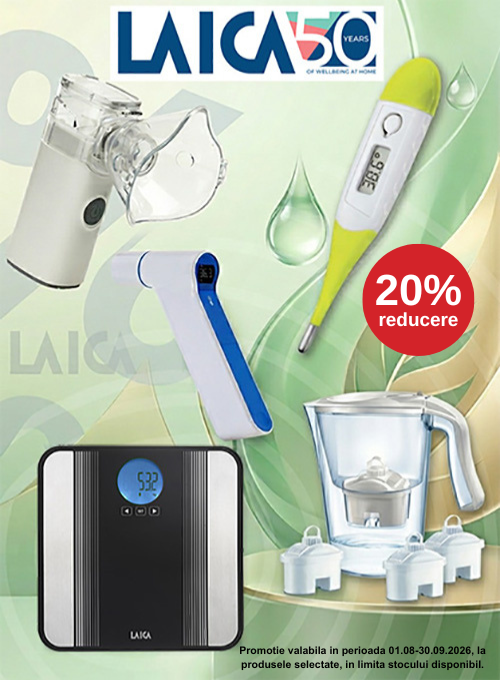 Promotie cu 20% reducere la Laica