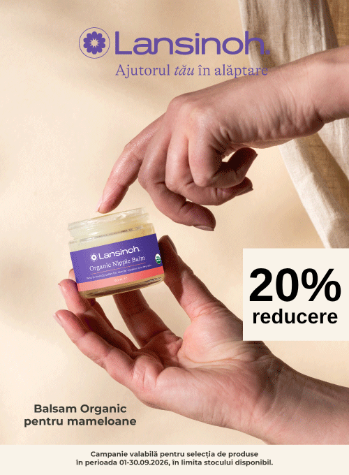 Promotie cu 20% reducere la Lansinoh