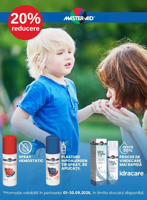 Promotie cu 20% reducere la Master-Aid