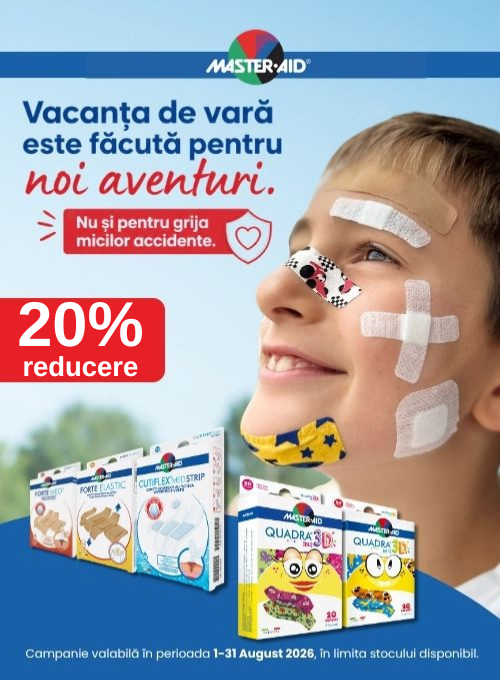 Promotie cu 20% reducere la Master-Aid