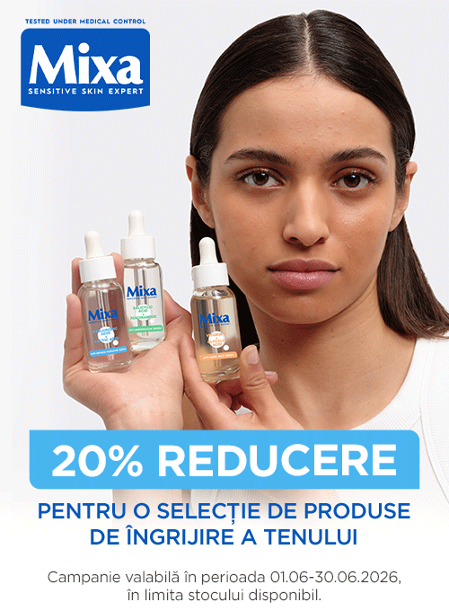 Promotie cu 20% reducere la Mixa