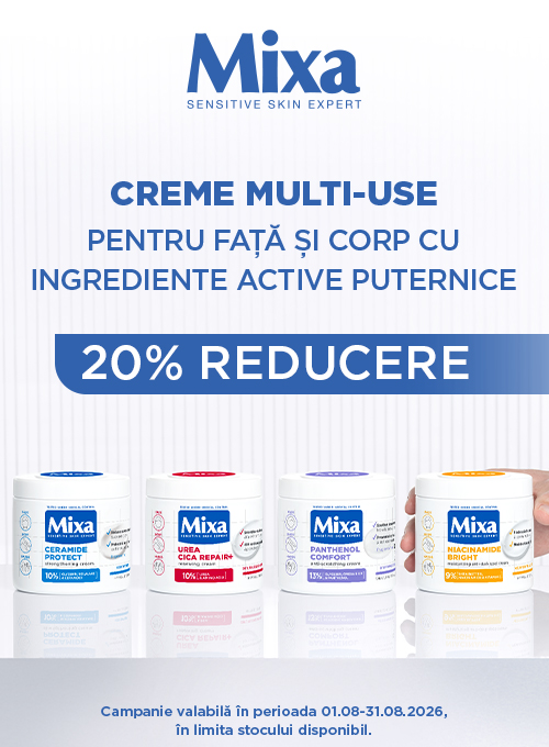 Promotie cu 20% reducere la Mixa
