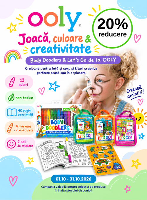 Promotie cu 20% reducere la Ooly