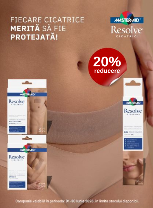Promotie cu 20% reducere la Resolve