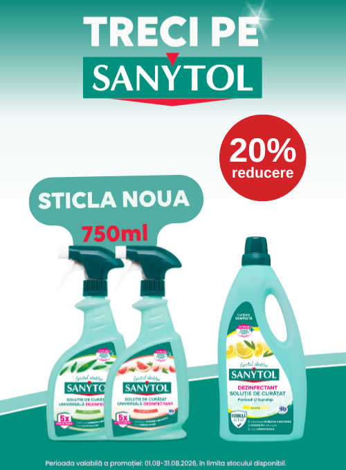 Promotie cu 20% reducere la Sanytol