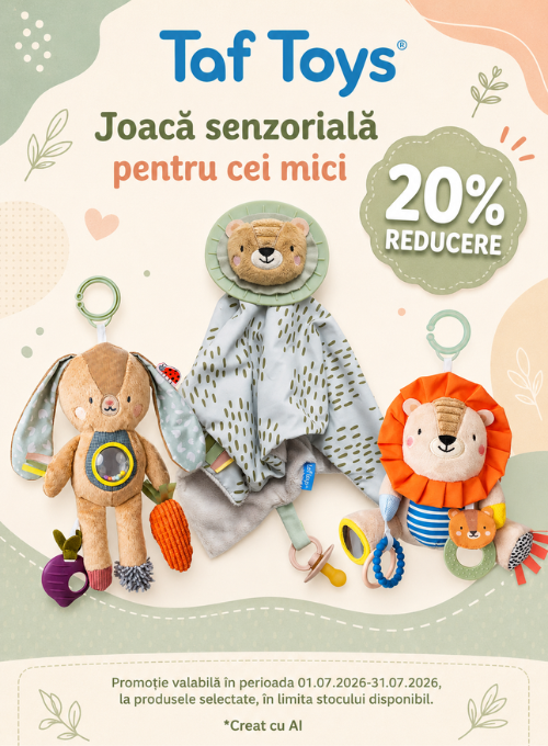 Promotie cu 20% reducere la Taf Toys