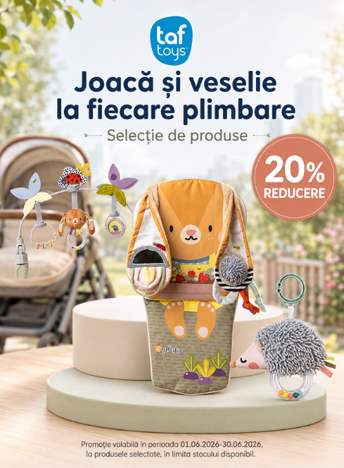 Promotie cu 20% reducere la Taf Toys