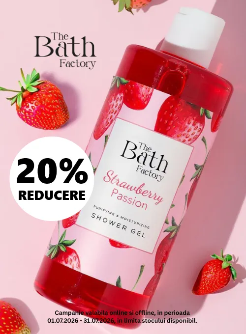 Promotie cu 20% reducere la The Bath Factory