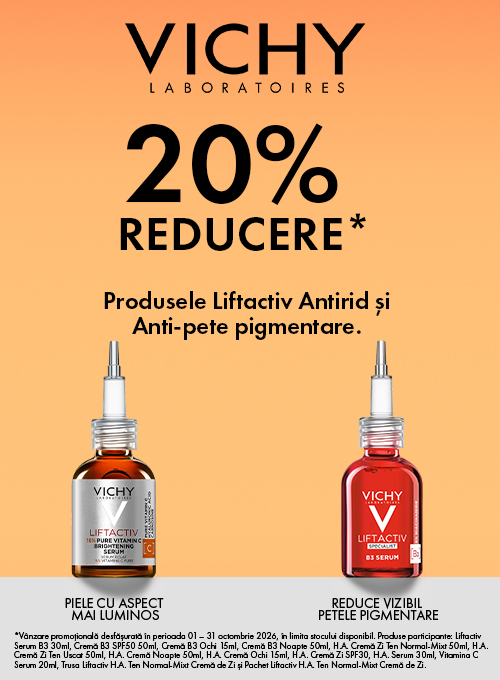 Promotie cu 20% reducere la Vichy