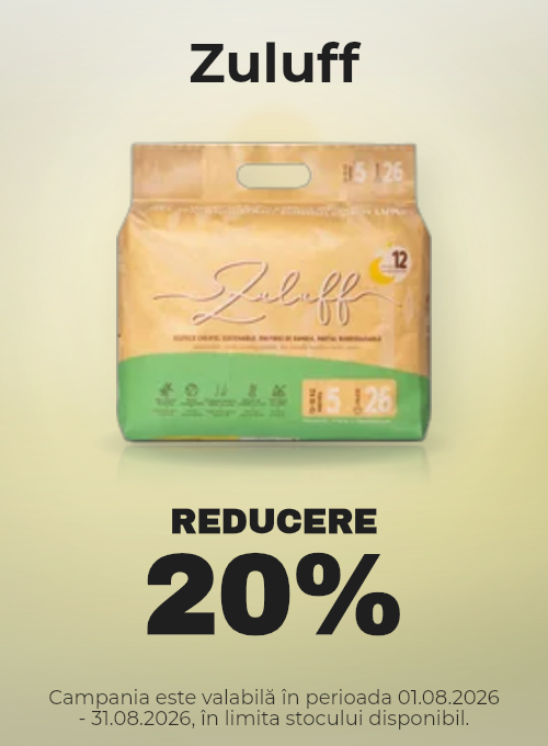 Promotie cu 20% reducere la Zuluff