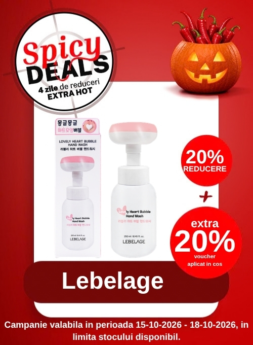 Promotie cu 20% voucher aplicat in cos la Lebelage-Spicy Deals