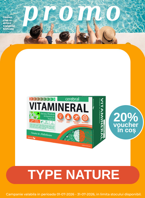 Promotie cu 20% voucher aplicat in cos la Type Nature