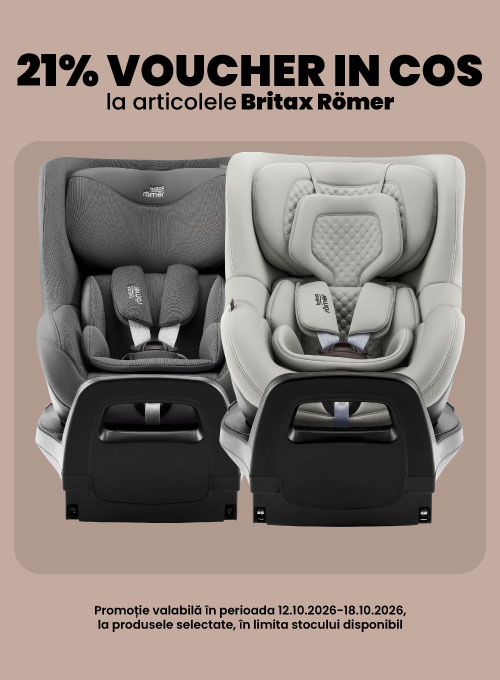 Promotie cu 21% voucher aplicat in cos la Britax