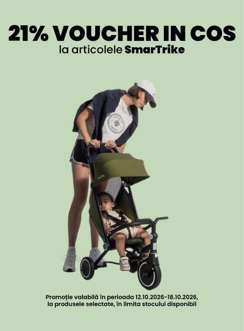 Promotie cu 21% voucher aplicat in cos la Smartrike