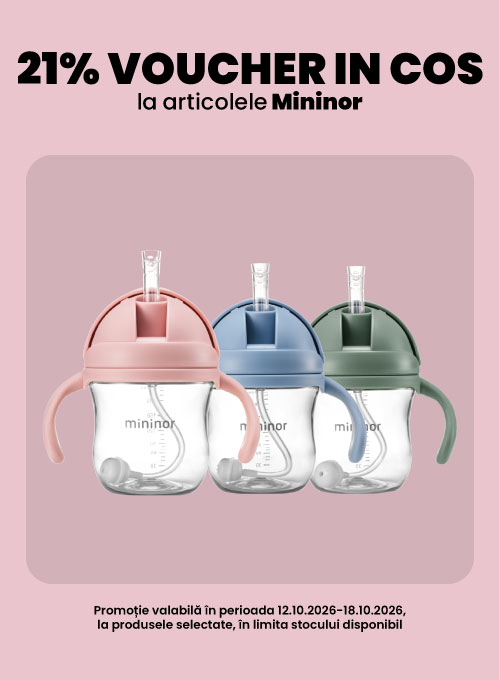 Promotie cu 21% voucher in cos la Mininor