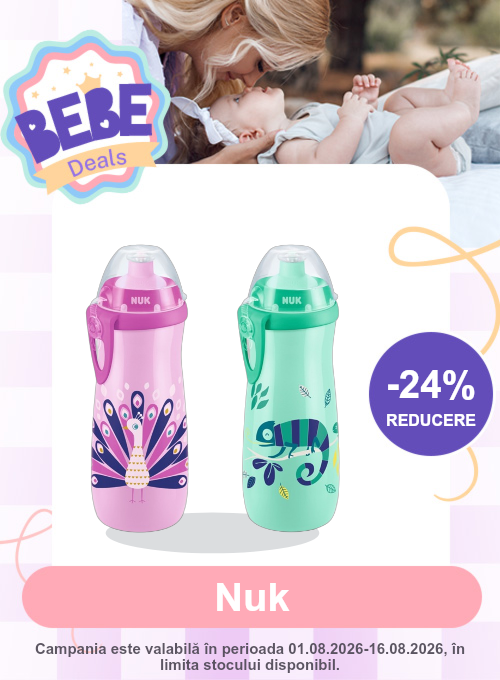 Promotie cu 24% reducere la Nuk - Bebe Deals