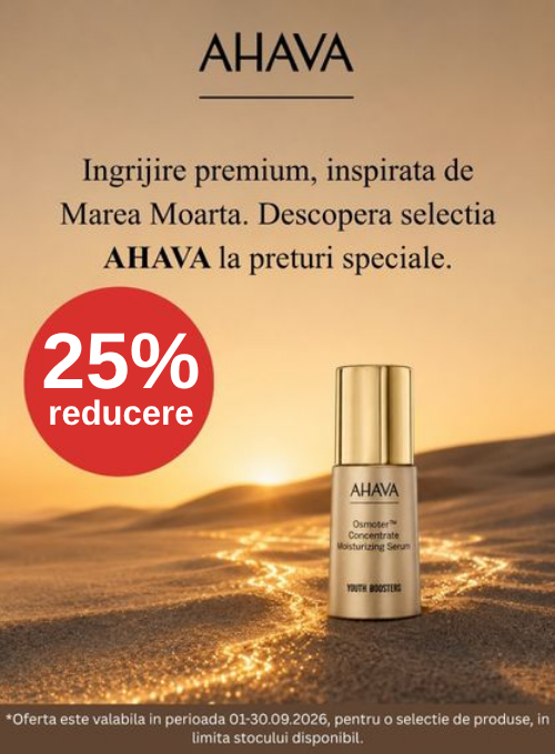 Promotie cu 25% reducere la Ahava