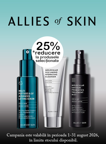 Promotie cu 25% reducere la Allies Of Skin