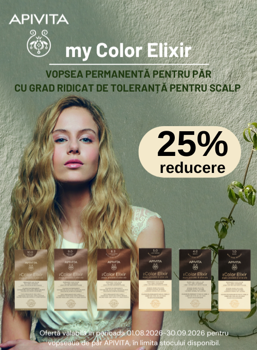 Promotie cu 25% reducere la Apivita