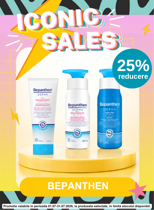 Promotie cu 25% reducere la Bayer Bepanthen - Iconic Sales