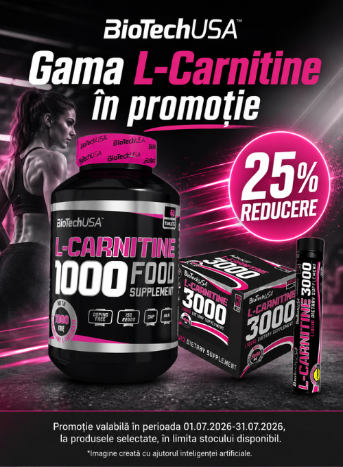 Promotie cu 25% reducere la Biotechusa