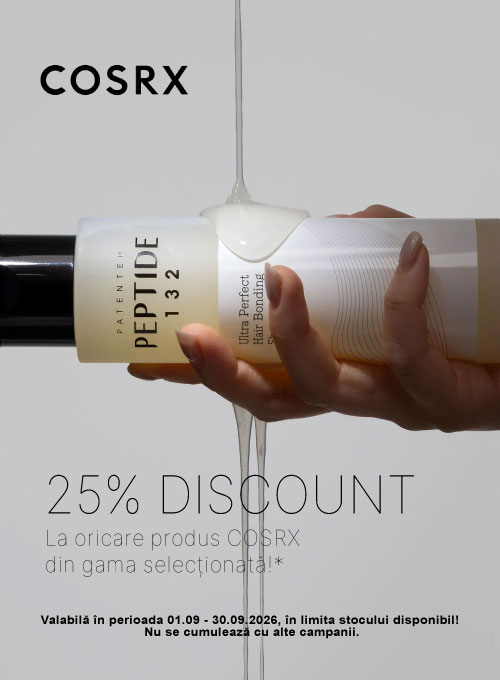 Promotie cu 25% reducere la Cosrx