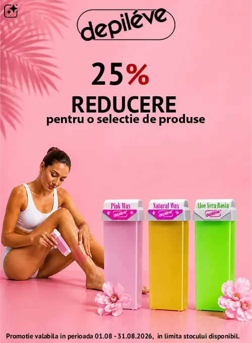 Promotie cu 25% reducere la Depileve