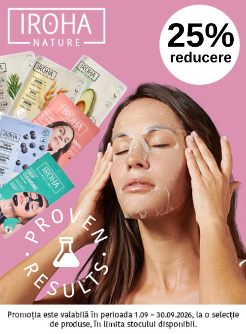 Promotie cu 25% reducere la Iroha