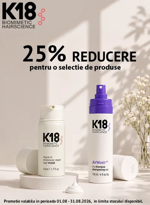 Promotie cu 25% reducere la K18