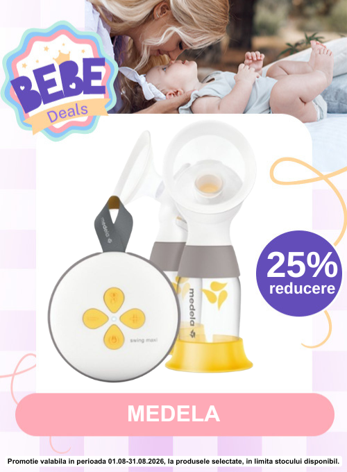 Promotie cu 25% reducere la Medela - Bebe Deals