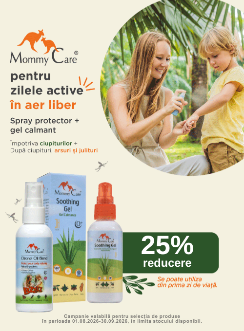 Promotie cu 25% reducere la Mommy Care