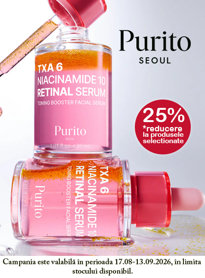 Promotie cu 25% reducere la Purito - Back To School
