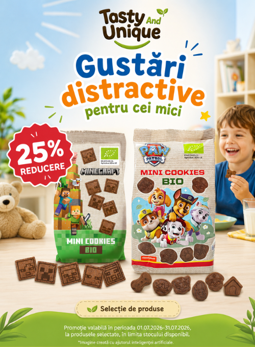 Promotie cu 25% reducere la Tasty And Unique