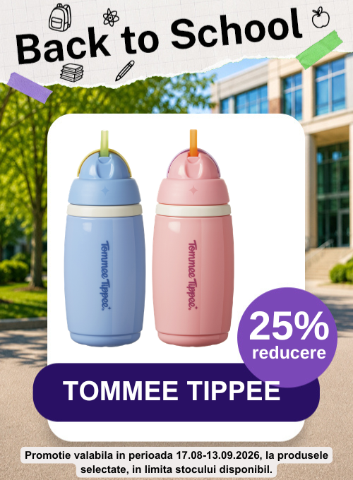 Promotie cu 25% reducere la Tommee Tippee Back To School