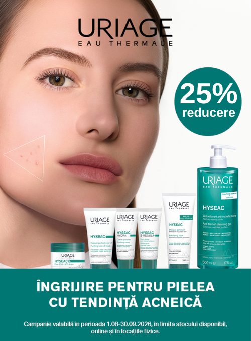 Promotie cu 25% reducere la Uriage