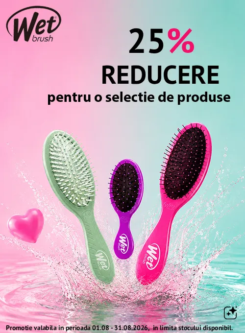 Promotie cu 25% reducere la Wet Brush