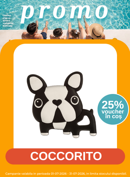 Promotie cu 25% voucher aplicat in cos la Coccorito