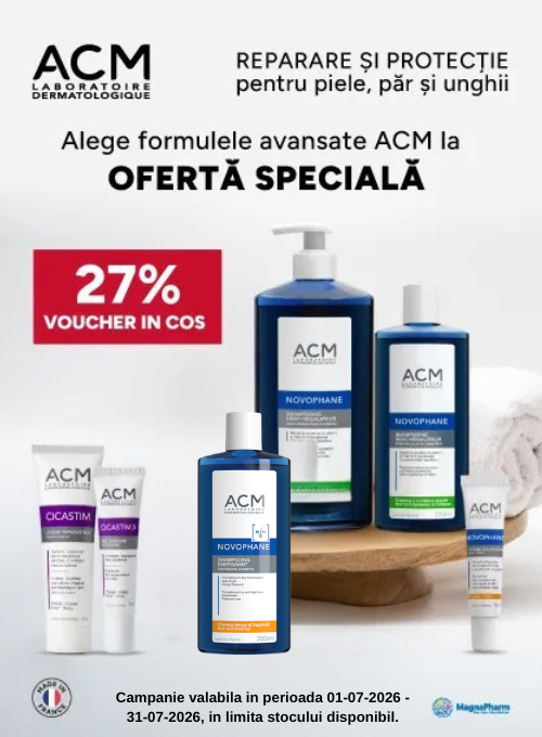 Promotie cu 27% reducere la Acm&Lysa