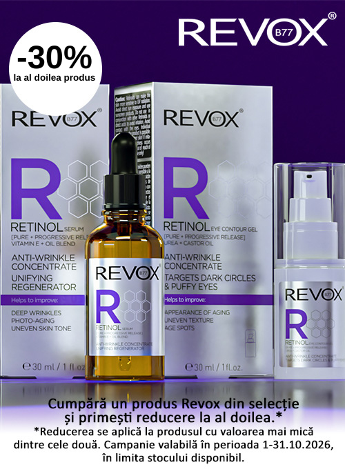 Promotie cu 30% reducere la al doilea produs Revox