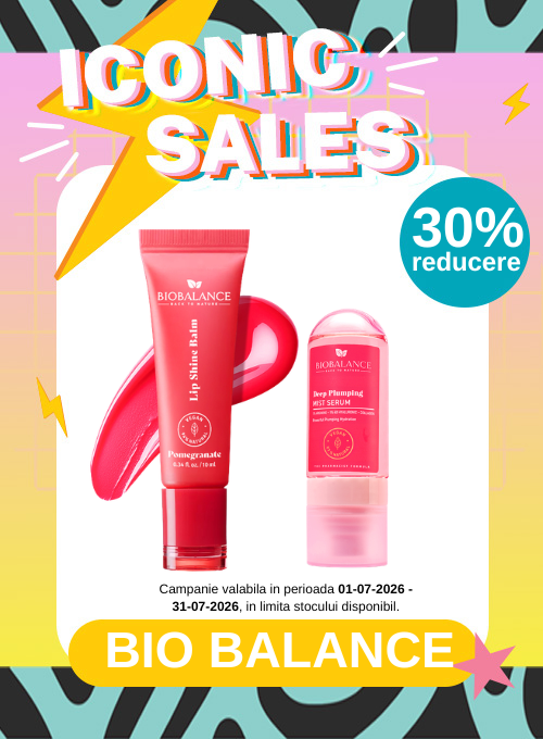 Promotie cu 30% reducere la Bio Balance - Iconic Sales